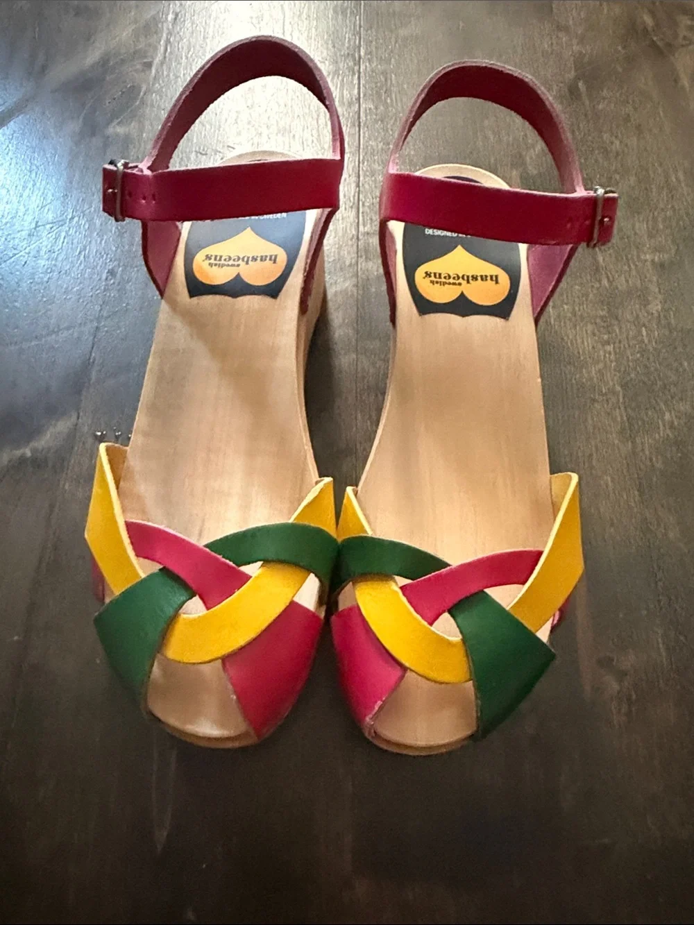 Swedish Hasbeens bright multicolor